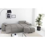 Ecksofa Westwell (mit Schlaffunktion) Microfaser Bobil: Granit