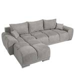 Ecksofa Westwell (mit Schlaffunktion) Microfaser Bobil: Granit