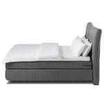 Boxspringbett Maum II Webstoff - Grau