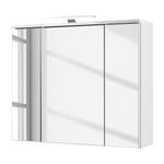 Armoire à miroir Larado (avec éclairage) Blanc