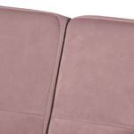 Ecksofa Croom Samt Krysia: Mauve - Longchair davorstehend links - Ohne Hocker