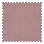 Hoekbank Croom fluweel - Velours Krysia: Mauve - Longchair vooraanzicht links - Zonder hocker