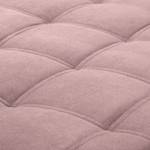 Pouf repose-pieds Elnora Velours - Mauve