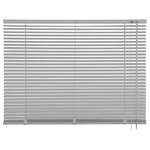 Jalousie aluminium roestvrij stalen look - 60x175cm - Zilver - 60 x 175 cm