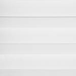 Klemmfix Doppelrollo Just Blickdicht Polyester - Weiß - 80 x 160 cm