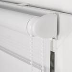 Klemmfix Doppelrollo Just Blickdicht Polyester - Weiß - 100 x 160 cm