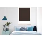 Klemmfix Rollo Win Blickdicht Polyester - Braun - 120 x 160 cm