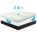 Materasso a 7 zone Sleep Gel 2 Schiuma a freddo e gel - 7 zone. Gel- 7 zone Sleep Gel 2 - 180 x 200cm - H2