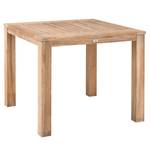 Tavolo da pranzo Moretti Legno massello di teak -Grey Wash Grey 90 x cm