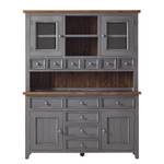 Armadio buffet Balignton Legno massello di pino - Grigio