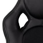 Gaming Chair Livaro Kunstleder / Mesh - Schwarz