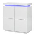 Cassettiera Emblaze illuminazione incl. - - bianco lucido