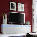 TV-Lowboard Emblaze II inkl. LED Beleuchtung- - Hochglanz Weiß