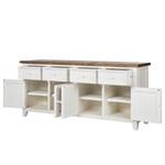 Dressoir Balignton II massief grenenhout - Wit