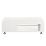 Table basse Boge Blanc mat /Chêne rustique