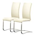 Chaises Marco Cuir véritable - Lot de 2