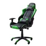 Gaming Chair mcRacer II Kunstleder / Nylon - Schwarz / Grün