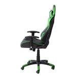 Gaming Chair mcRacer II Kunstleder / Nylon - Schwarz / Grün