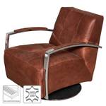 Sessel Gifford II Echtleder Cognac