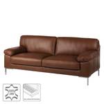 Sofa Parlin (3-Sitzer) Echtleder Mokka