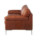 Sofa Parlin (2,5-Sitzer) Echtleder Cognac