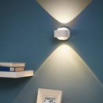 LED-wandlamp Ono aluminium/kunststof - 2 lichtbronnen