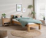 Massief houten bed AresWOOD II geolied massief wild eikenhout - 90 x 200cm