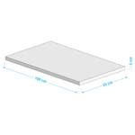 Planken Solutions zilvergrijs - Breedte: 100 cm
