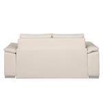 Sofa letto LATINA con bracciolo sloping Tessuto Doran: color crema - Larghezza: 190 cm