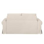 Schlafsofa LATINA Country mit Husse Webstoff - Stoff Doran: Creme - Breite: 165 cm