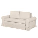 Schlafsofa LATINA Country mit Husse Webstoff - Stoff Doran: Creme - Breite: 205 cm