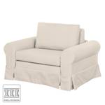 Schlafsessel LATINA Country mit Husse Webstoff - Stoff Doran: Creme