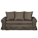 Schlafsofa Larmond Taupe - Breite: 205 cm