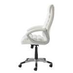 Fauteuil de direction Hatley Imitation cuir - Blanc