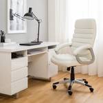 Fauteuil de direction Hatley Imitation cuir - Blanc