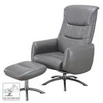 Fauteuil de relaxation Alerta Imitation cuir - Tourbe