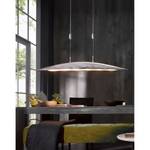 LED-hanglamp Shine-Mussel aluminium - 5 lichtbronnen - Zilver - Breedte: 105 cm