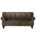 Diningsofa Comodo I (3-Sitzer) Microfaser Braun