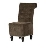 Fauteuil Comodo I Microfibre - Gris - Marron