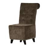 Fauteuil de salon Comodo II Microfibre marron