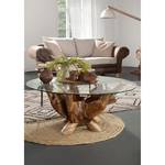 Table basse Nootka Teck massif ancien