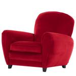 Fauteuil Marre microvezel - Kersenrood