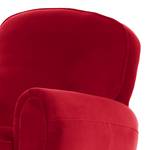 Fauteuil Marre microvezel - Kersenrood