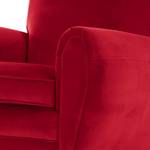 Fauteuil Marre microvezel - Kersenrood