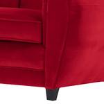 Fauteuil Marre microvezel - Kersenrood