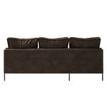 Sofa Southwell (3-Sitzer) Antiklederlook - Braungrau