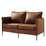 Sofa Southwell (2-Sitzer) Antiklederlook - Mittelbraun