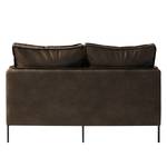 Sofa Southwell (2-Sitzer) Antiklederlook - Braungrau