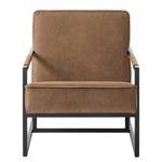 Fauteuil Rhode antieke leerlook - Cubanit