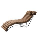 Chaise longue de relaxation Menlo Aspect cuir vieilli - Cubanite